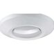 Intrinsic LED 7.25 inch Satin White Flush Mount Ceiling Light in Matte White, Progress LED